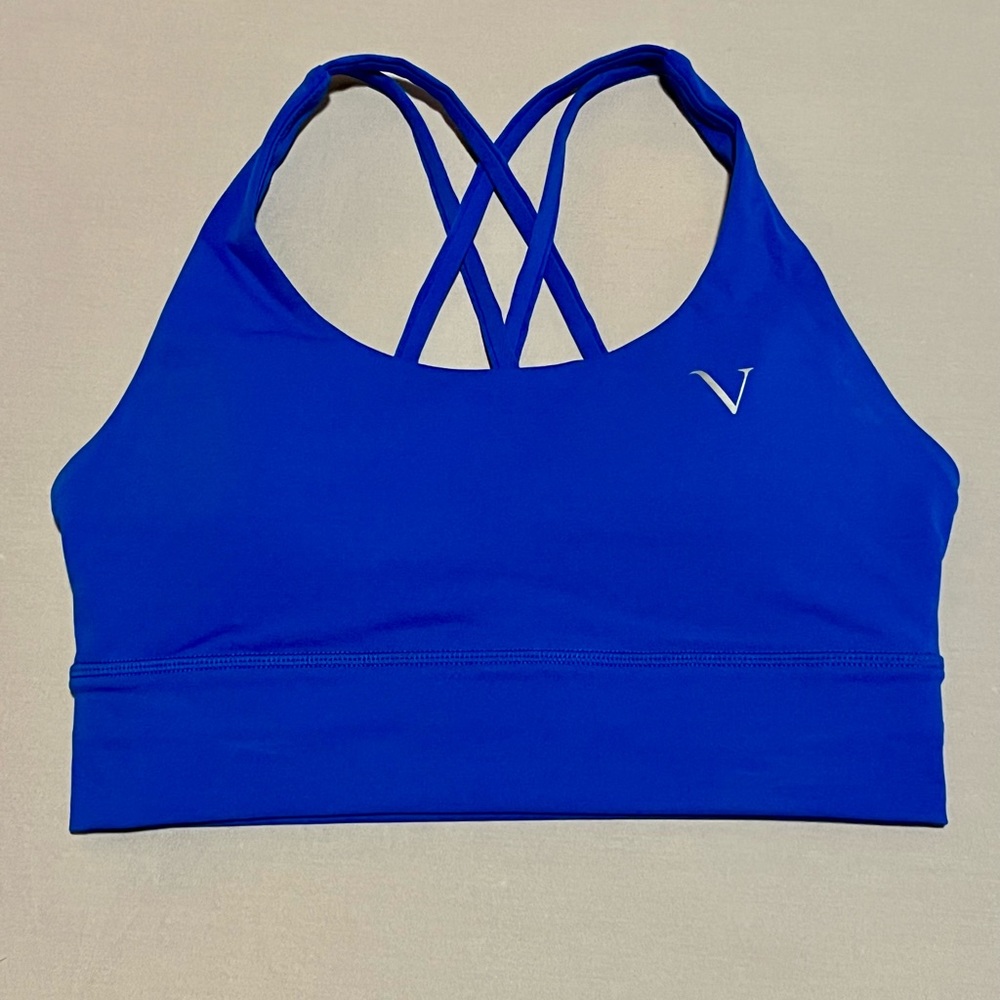 VITAE APPAREL Ultra Run Sports Bra Electric Blue Medium (6)